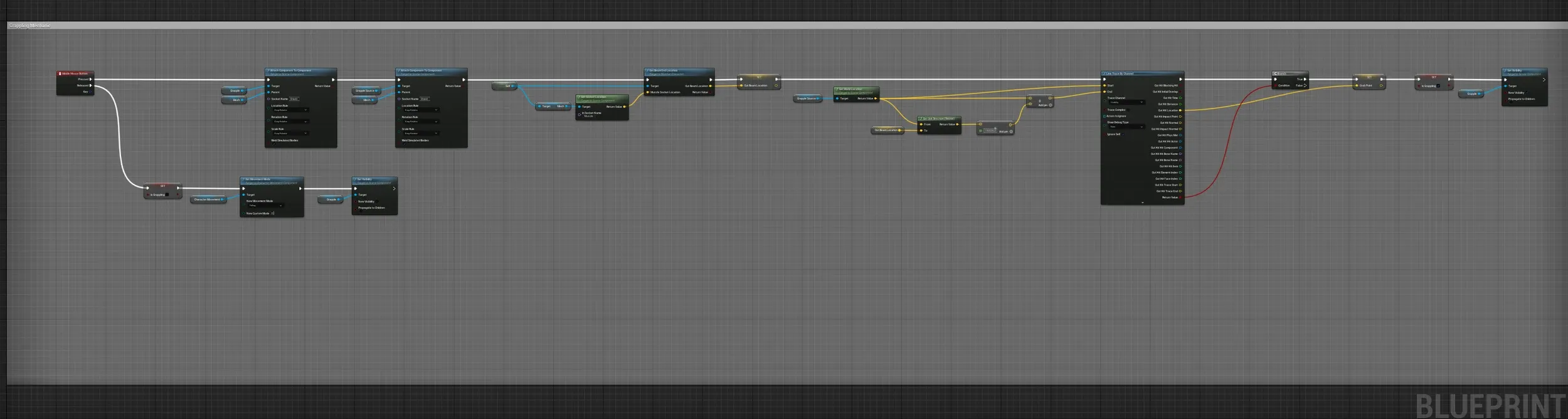 Grappling mechanic code